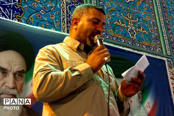 شور و حماسه  مردمی در شهرستان قرچک در شب صد و سوم