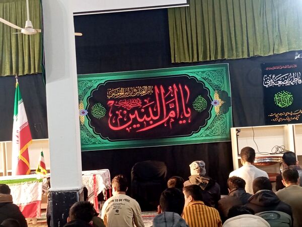 استقبال از شهید گمنام  در دبیرستان شاهد امام ابوذرغفاری 