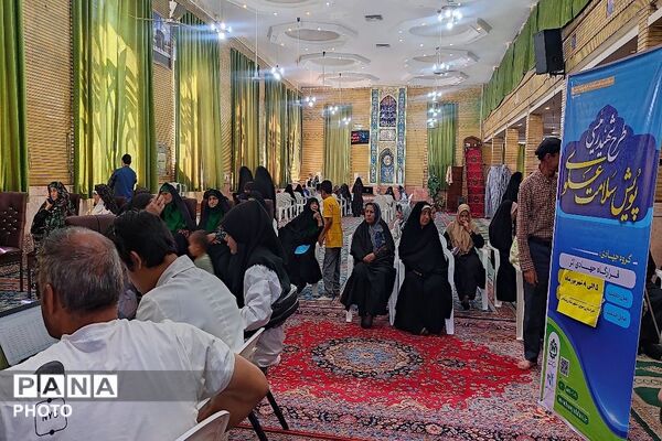 سومین روز از حضور تیم پزشکی اثر در شهر بار نیشابور