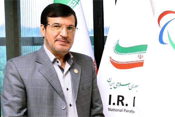 حضور غفور کارگری در مراسم سالگرد تاسیس کمیته ملی پارالمپیک روسیه