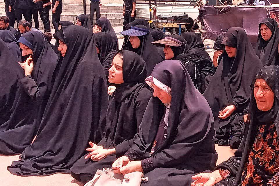 نماز ظهر عاشورا در شهرستان باشت