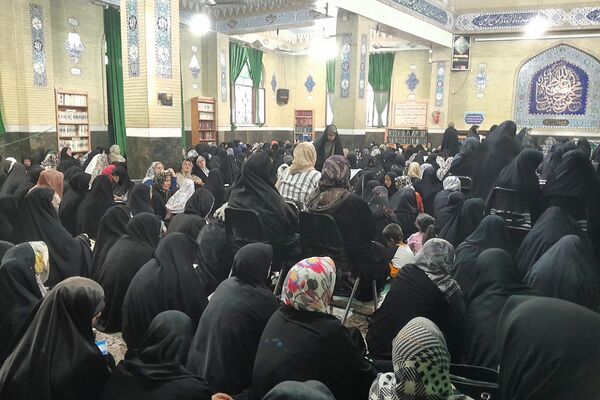 مراسم روز عرفه در مسجد صاحب‌الزمان(عج) و امام‌زاده سید فتح‌الله ورامین