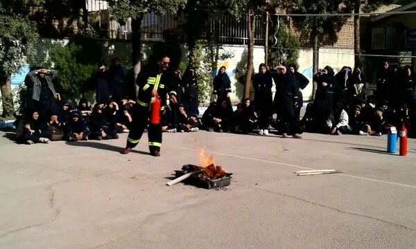 آیین گرامی داشت روزآتش‌نشان در نیشابور