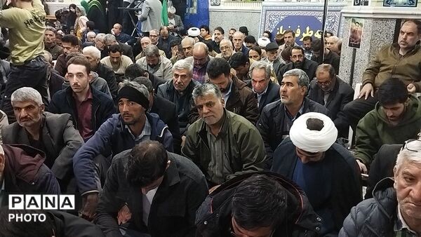 اجتماع بزرگ مردم نیشابور در پی محکومیت حمله رژیم صهیونسیتی و آمریکای جنایتکار به ایران 