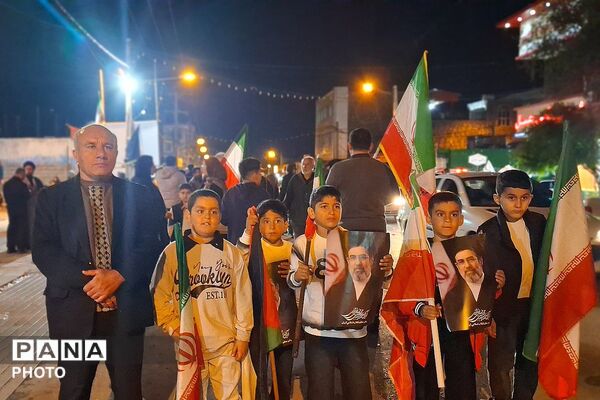 مردم شهر باشت همچنان پای عهد خود هستند و تا زمان پیروزی نهایی در خیابان‌ها میدان‌داری می‌کنند