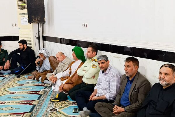 مراسم اولین سالگرد «شهید رئیسی» در حمیدیه