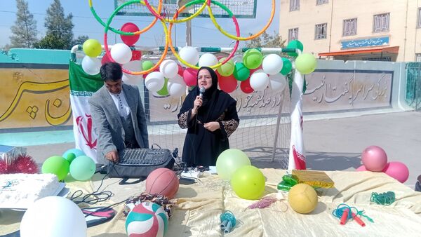 المپیاد ورزشی درون مدرسه‌ای در دبیرستان عطیه