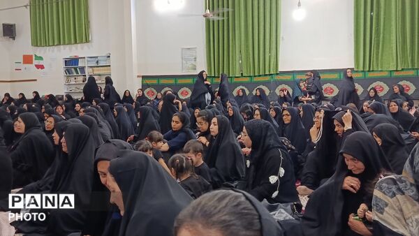 نهمین شب محرم در زینبیه دهستان بزرگ رزق‌آباد