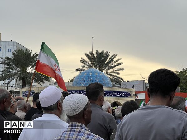 بیعت مردم جزیره قشم با آیت‌الله سید مجتبی حسینی خامنه‌ای 