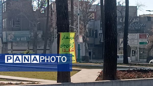 تزئین و فضا آرایی شهر نیشابور به‌مناسبت آغاز دهه فجر 