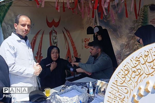 آموزش و پرورش خراسان شمالی در کنار زائران؛ از مشاوره تا خدمات سلامت در موکب باباامان
