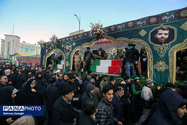 تشییع شهدای امنیت تهران - 4