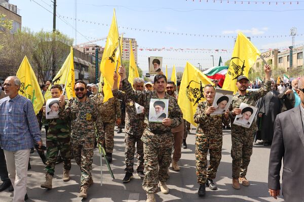 راهپیمایی روز قدس در مشهد مقدس
