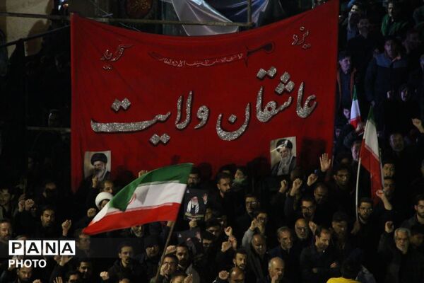 اجتماع عظیم هیات‌های یزدی در سوگ شهادت رهبر انقلاب