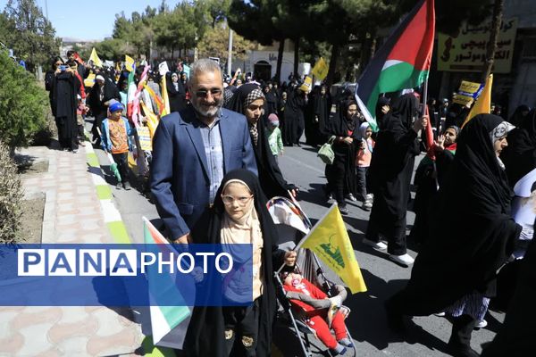 راهپیمایی روز قدس در خراسان جنوبی