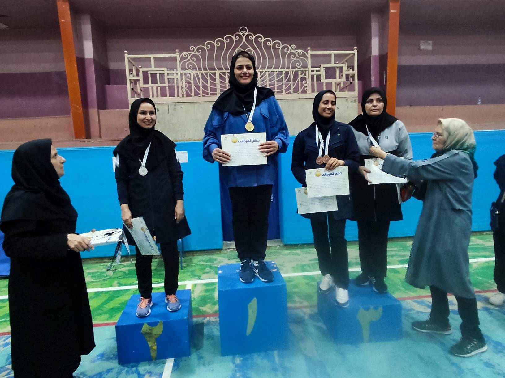 برگزاری مسابقات تنیس روی میز بانوان فرهنگی به میزبانی آموزش و پرورش منطقه 14