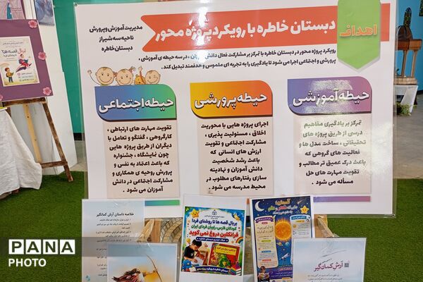 نمایشگاه قصه‌گویی و خلاقیت دانش‌آموزان