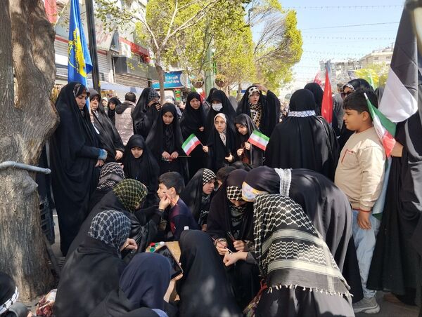 حضور مسولان آموزش و پرورش خراسان رضوی در راهپیمایی روز قدس