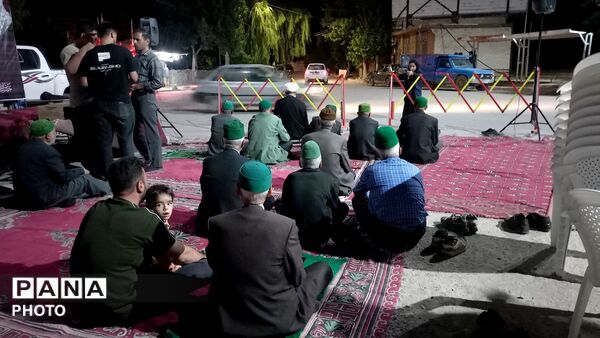 نماز مغرب و عشاء به همراه تجمعات شبانه در حسینیه شهدای شهربار