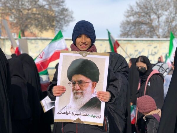 حماسه‌آفرینی دیگر از مردم منطقه رضویه در راهپیمایی 22بهمن