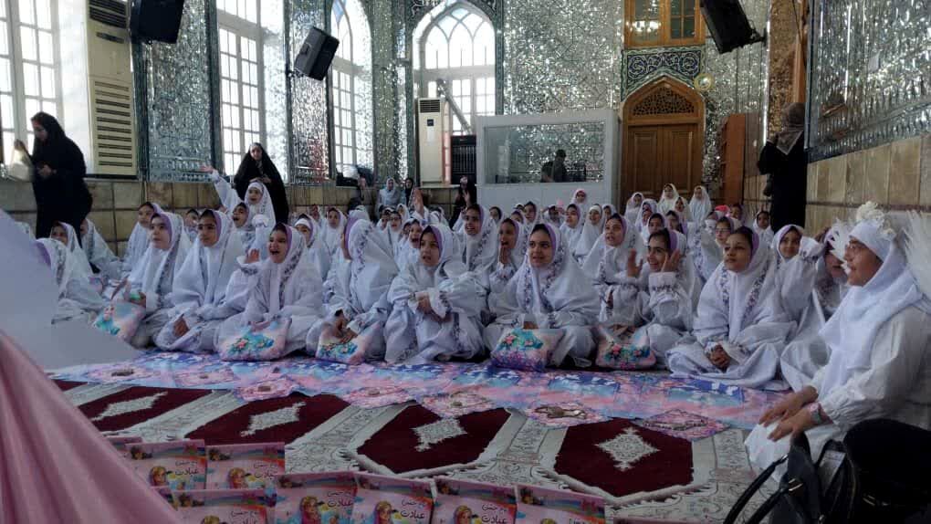 جشن تکلیف دانش‌آموزان دبستان شهید کاظم بهمنش ناحیه 4 کرج 