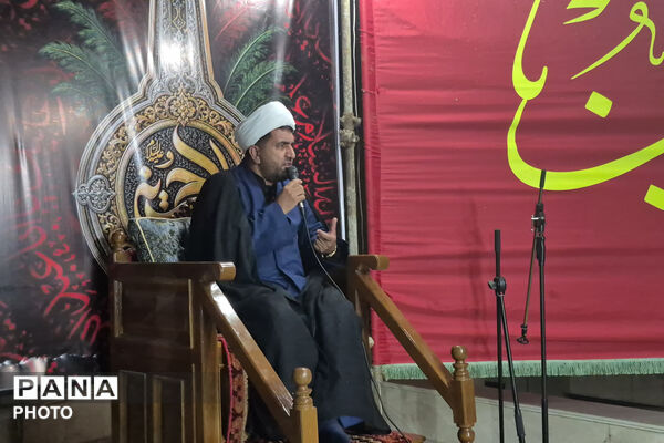 هیئت دانش‌آموزی در سوگ محرم