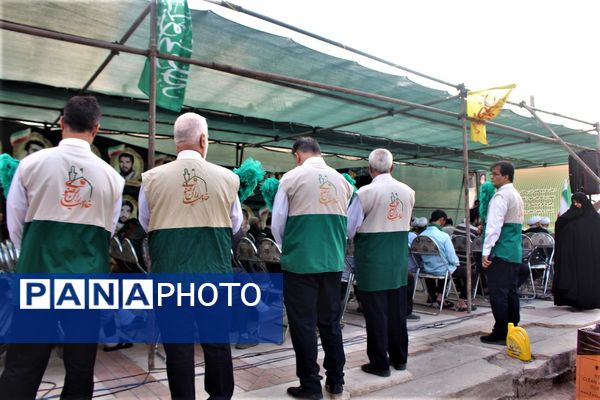 آیین سالگرد شهید آیت الله سعیدی و شهدای سادات استان قم 