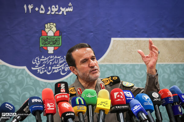 نشست خبری سالگرد هفته دفاع مقدس