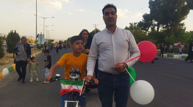گام‌ها به نیت علی(ع)، دل‌ها به هوای ولایت در پیاده روی حرم تا حرم