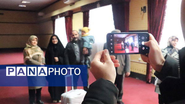 مراسم بدرقه کاروان عمره دانش‌آموزی آذربایجان شرقی