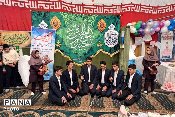 جشن بندگی دانش‌آموزان مدارس منطقه پردیس