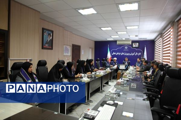 دیدار مدیرکل آموزش و پرورش خراسان شمالی با همکاران سازمان دانش‌آموزی استان و روسای سازمان دانش‌آموزی شهرستان ها