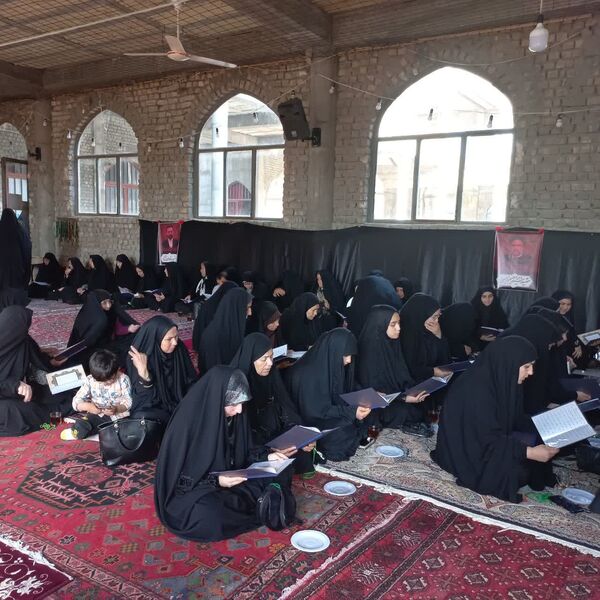 مراسم عزاداری شهدای خدمت در شهرستان فاروج