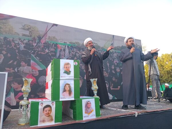 اجتماع بزرگ کودک و نوجوانان در پارک ملت مشهد مقدس