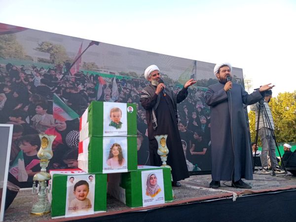 اجتماع بزرگ کودک و نوجوانان در پارک ملت مشهد مقدس