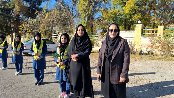 وداع با پیکر مرحوم فریدون داوری در آموزش وپرورش کهگیلیویه و بویراحمد