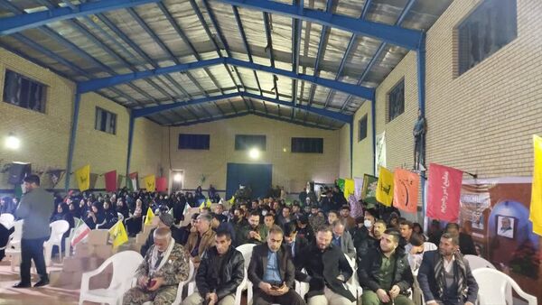 گرامیداشت پنجمین سالروز شهادت حاج قاسم سلیمانی در چاروسا