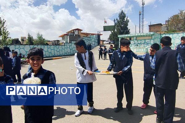 افتتاحیه طرح جابربن حیان در دبستان امام‌حسن مجتبی(ع) رودهن 