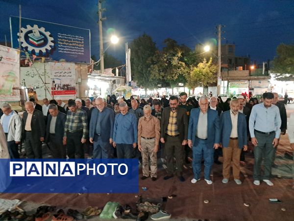 جشن ولادت پیامبر اکرم (ص) و امام جعفر صادق (ع) و گرامیداشت آغاز هفته دفاع مقدس در شهر آشخانه  