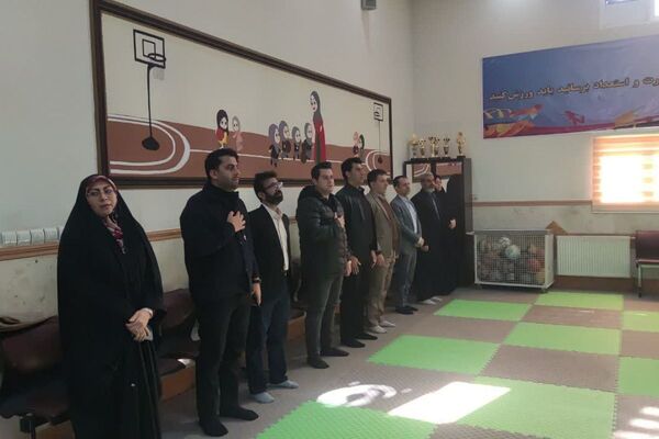 افتتاح سالن ورزشی شهید مصطفی صدرزاده در دبستان شاهد فاطمه‌الزهرا(س) 