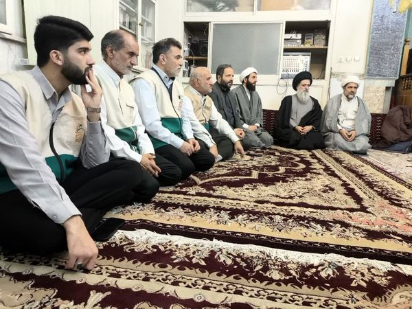 حضور خادمین رضوی در اعتکاف تشکیلاتی سازمان