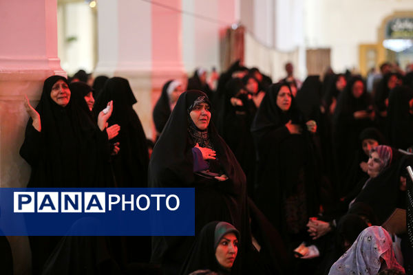 مراسم عزاداری سالروز شهادت امام حسن عسگری(ع) در قم