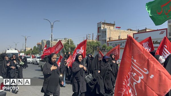 پیاده روی اربعین از میدان سپاه هشتگرد تا امامزاده هادی ینگی امام