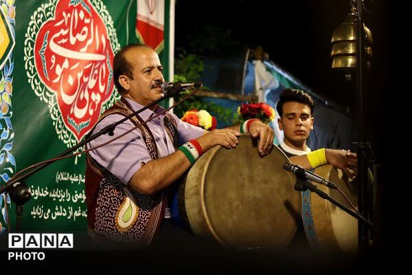 اجتماع بزرگ مقاومت تا فتح در شام میلاد با سعادت حضرت امام رضا (ع) درابرکوه