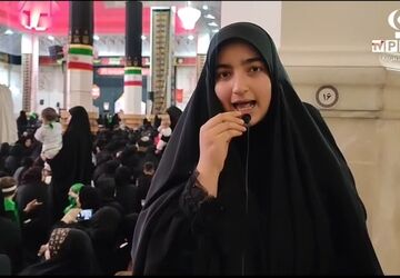 روایت خبرنگار پانا از مراسم شیرخوارگان حسینی در قم