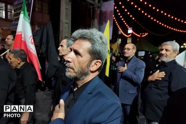 تجمع مردمی شهر صباشهر همزمان با مراسم شام غریبان  
