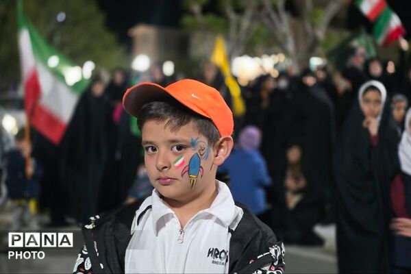 مراسم دختران جان فدا در جوادآباد، به مناسبت دهه کرامت