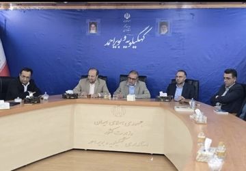 نشست رئیس سازمان بسیج علمی، پژوهشی و فناوری با استاندار کهگیلویه و بویراحمد