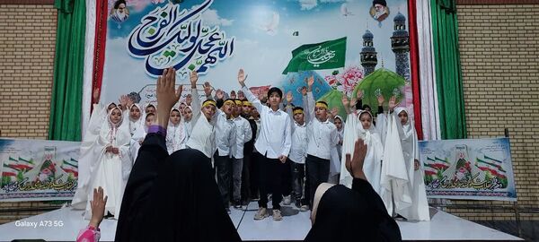 بهاری از عشق و لبخند در جشن نیمه‌شعبان ازندریان 