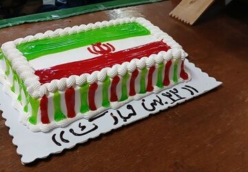 مراسم دهه‌فجر در دبستان شهید ابوالفضل شمس  منطقه  بیرانوند 